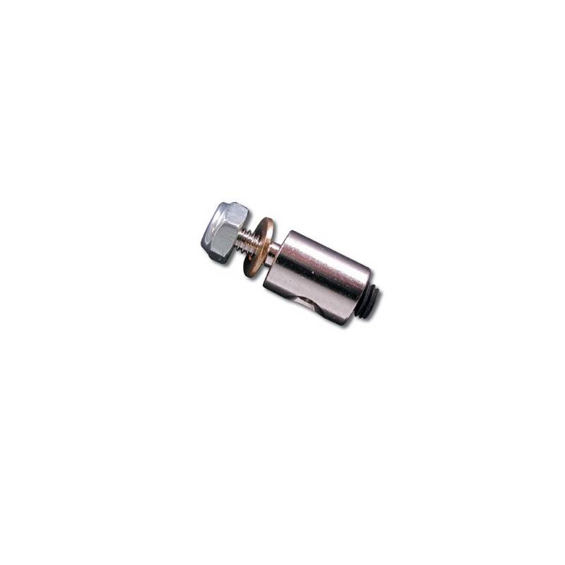 Domino pour fixation corde à piano 1mm sur palonnier de servo