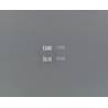 2 Chromed rectangular 12x7mm lights with white glass - Veroma 216985