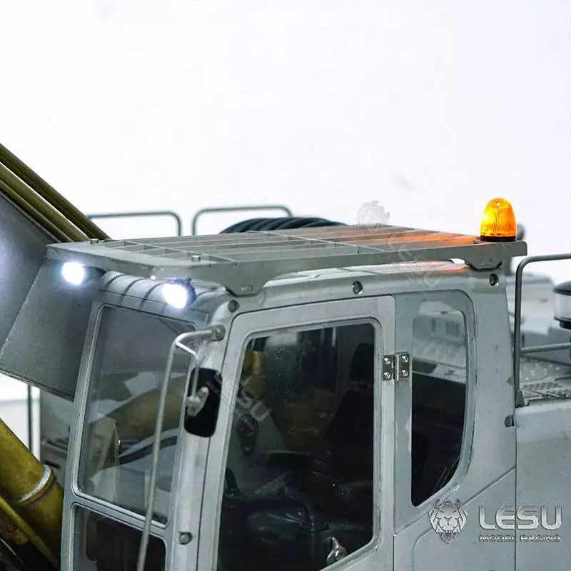 Protection de cabine avec feux pour pelle LESU C374F