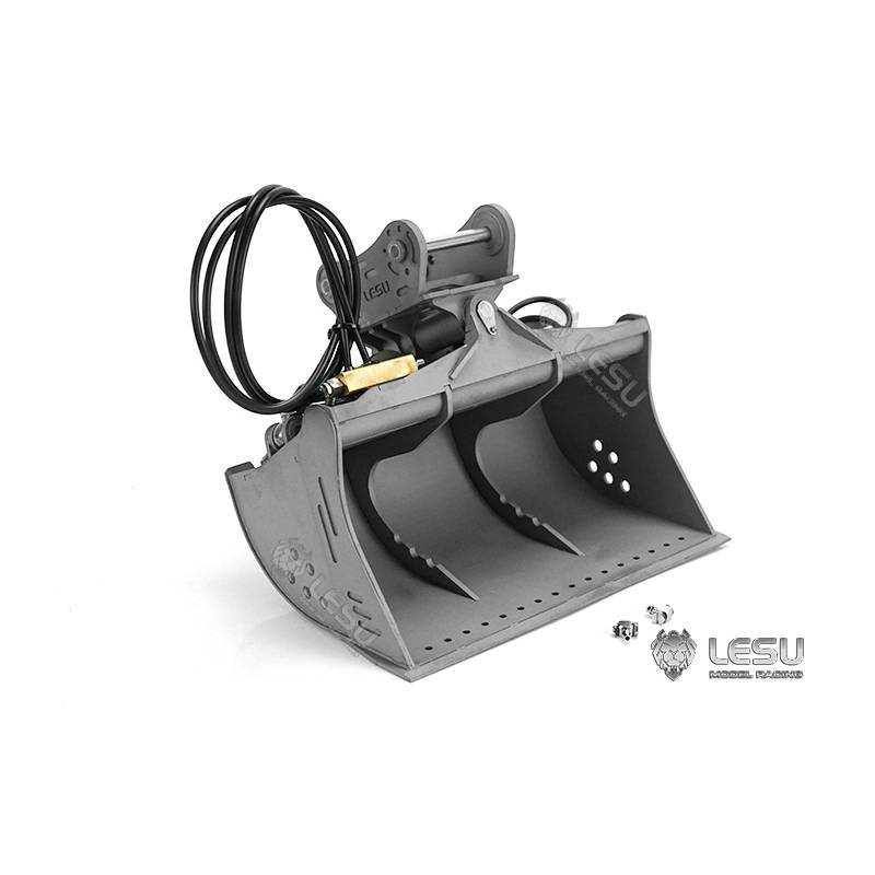 Godet de curage inclinable pour pelleteuse LESU C374F - Réf : AT-C0012-A