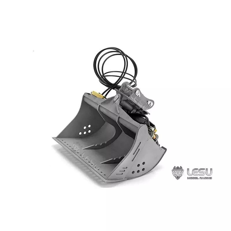 Godet de curage inclinable pour pelleteuse LESU PC360 / ET26L / ET30H / R945 - Réf : AT-C0012-B