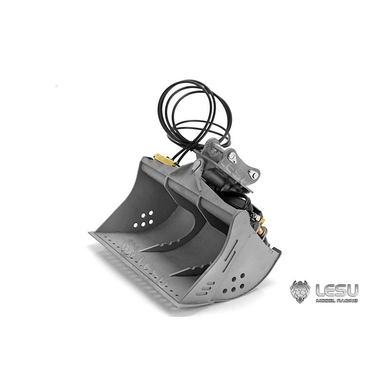 Godet de curage inclinable pour pelleteuse LESU PC360 / ET26L / ET30H / R945 - Réf : AT-C0012-B