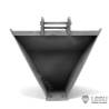 Trapezoidal bucket for LESU C374F RC Excavator
LESU AT-C0010A