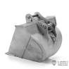Godet trapèze pour pelleteuse LESU PC360 / ET26L / ET30H / R945 - Réf : AT-C0010-B