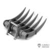 Godet râteau pour pelleteuse LESU PC360 / ET26L / ET30H / R945 - Réf : AT-C0008-B