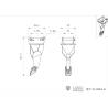 Ripper renforcé pour pelleteuses LESU PC360 / ET26L / ET30H / R945
LESU C-0014-B