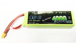 Lipo Black Lithium 4000mAh 45C 4S XT60 (365 grs) A2Pro 9400340