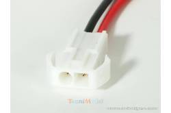 1 Connector Mini-Tamiya female OR + wires 15cm 20AWG Avio&Tiger 330022015