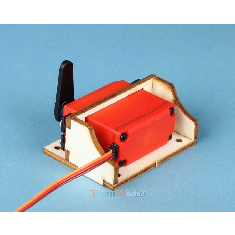 2 Wooden servo supports Krick 70342