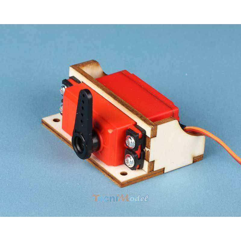 2 Wooden servo supports Krick 70342