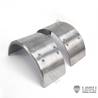 Paire de garde-boues arrière en inox - LESU L-1212-B
