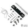 Barre anti-encastrement pour Volvo grumier Tamiya avec feux de gabarit LESU H-1304