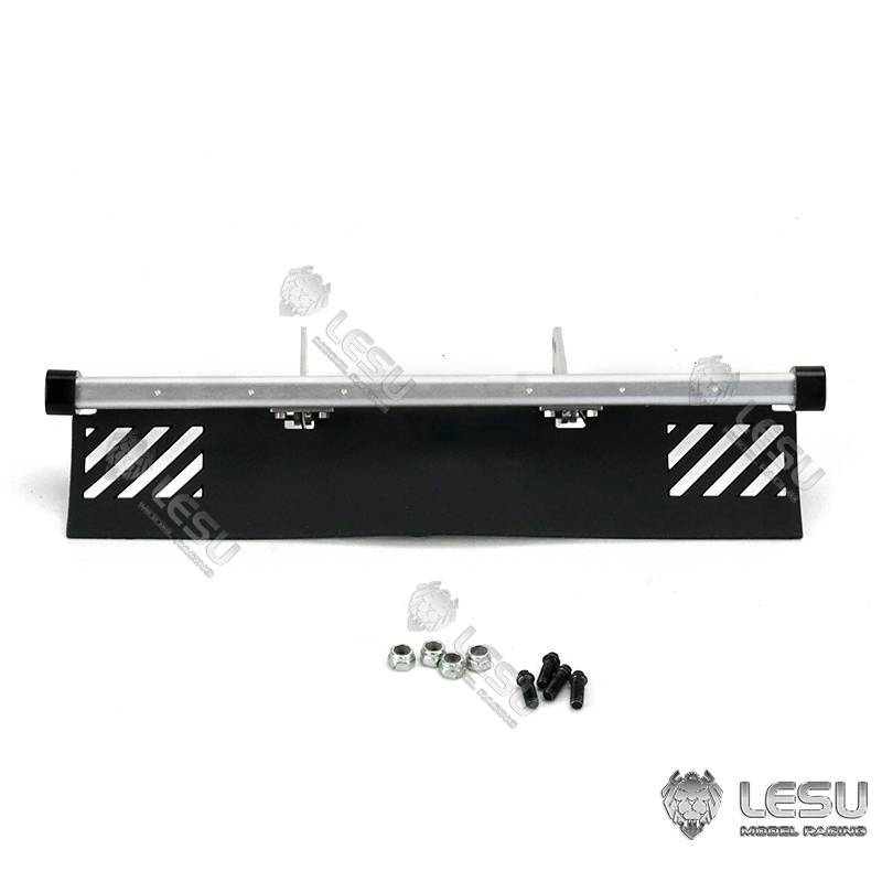 Barre anti-encastrement pour Volvo grumier Tamiya avec feux de gabarit LESU H-1304
