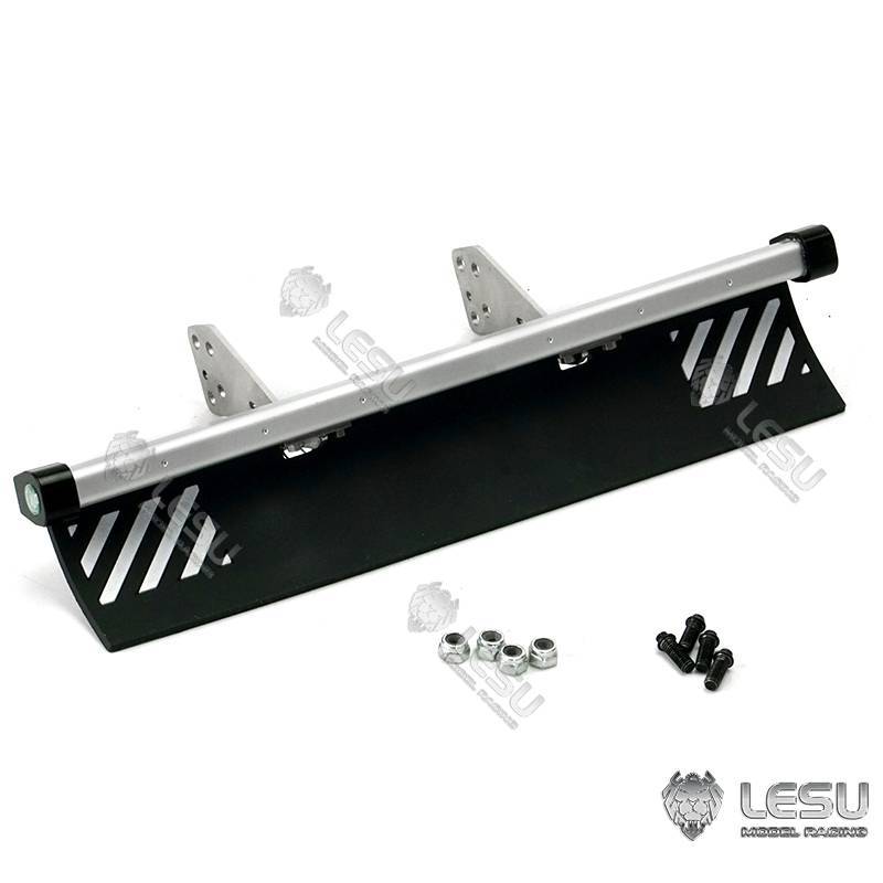 Barre anti-encastrement pour Volvo grumier Tamiya avec feux de gabarit LESU H-1304