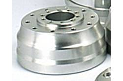 Pair of bearing hubs for LESU wide front aluminium wheels