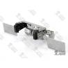 Aluminum and stainless steel rear cross-member with dummy air cylinders - LESU L-1030