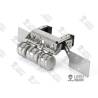 Aluminum and stainless steel rear cross-member with dummy air cylinders - LESU L-1030