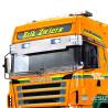 Visière en Inox avec feux pour Scania R470 / R620 Tamiya 1/14 - LESU S-1254-C