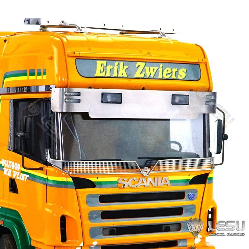 Visière avec feux pour Scania 1/14