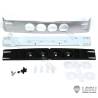 Stainless steel visor with round lights for Scania 1/14 RC Truck by LESU
LESU S-1254-D