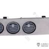 Stainless steel visor with round lights for Scania 1/14 RC Truck by LESU
LESU S-1254-D