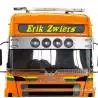Visière en Inox avec feux pour Scania R470 / R620 Tamiya 1/14 - LESU S-1254-D