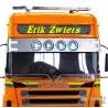 Visière en Inox avec feux pour Scania R470 / R620 Tamiya 1/14 - LESU S-1254-D