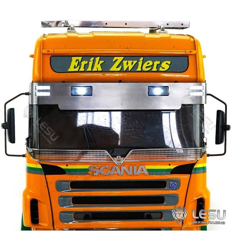 Visière avec feux pour Scania 1/14