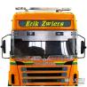 Visière en Inox avec feux pour Scania R470 / R620 Tamiya 1/14 - LESU S-1254-C