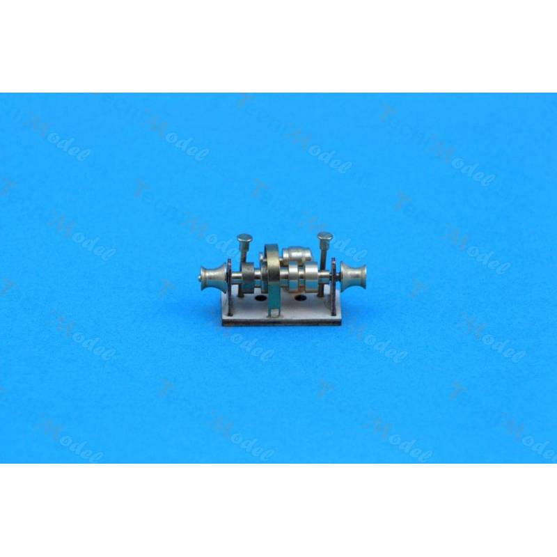 Treuil d'ancre en laiton 43x20mm