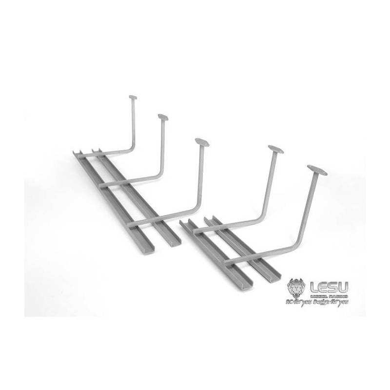 Set of 2 Underride Side Guard for 1/14 RC Truck - LESU LS-A0004-B