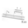 Set of 2 Underride Side Guard for 1/14 RC Truck - LESU LS-A0004-B