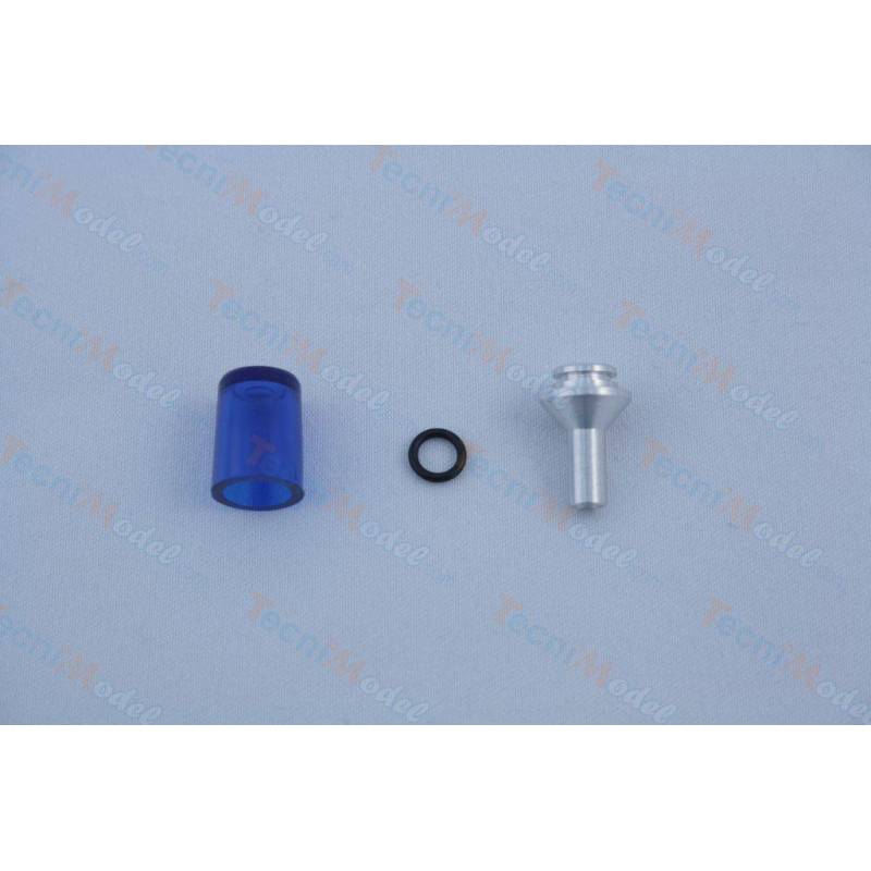 1 Blue light with aluminum base Krick 63391