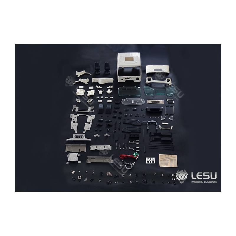 Volvo FE/VM 1/14 cab for 1/14RC trucks - LESU CK-VM-C