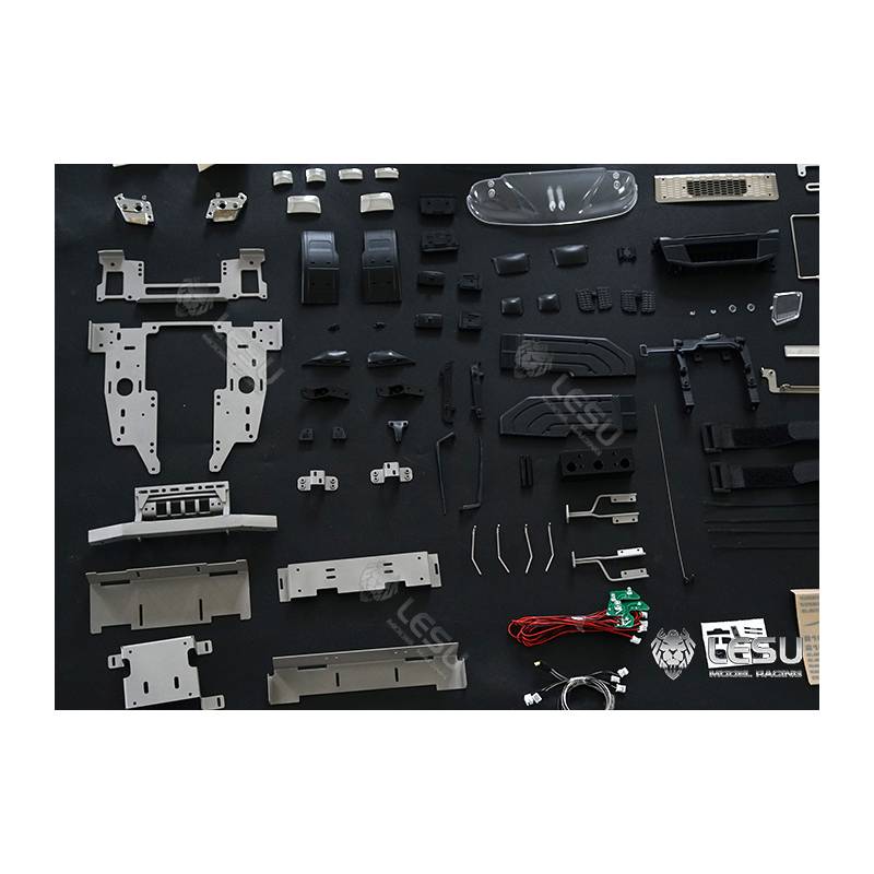 Volvo FE/VM 1/14 cab for 1/14RC trucks - LESU CK-VM-C