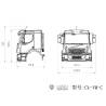 Volvo FE/VM 1/14 cab for 1/14RC trucks - LESU CK-VM-C