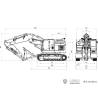 Excavatrice Hydraulique Komatsu PC360 LESU 1/14
