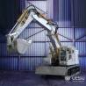 Compact RC ET26L 1/14 Hydraulic Excavator with variable angle boom by LESU