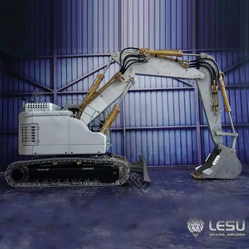 Compact RC ET26L 1/14 Hydraulic Excavator with variable angle boom by LESU