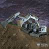 Compact RC ET26L 1/14 Hydraulic Excavator with variable angle boom by LESU