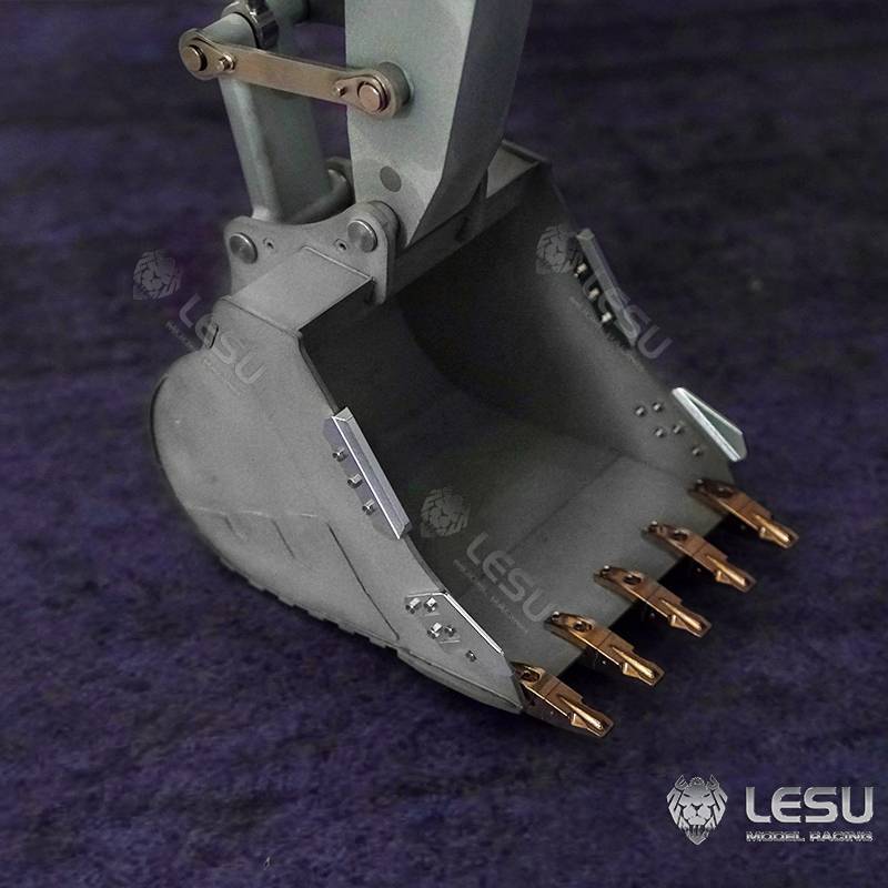 Compact RC ET26L 1/14 Hydraulic Excavator with variable angle boom by LESU