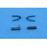 2 welded 5 mm burnished metal rudder hinges AMATI 4371/05
