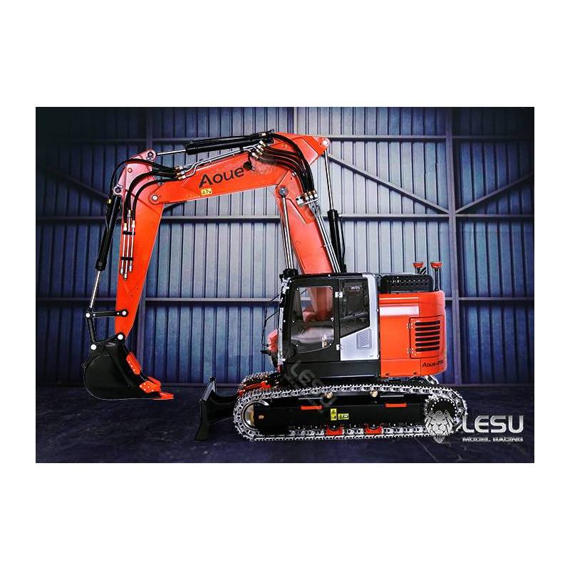 Compact RC ET26L 1/14 Hydraulic Excavator with variable angle boom by LESU