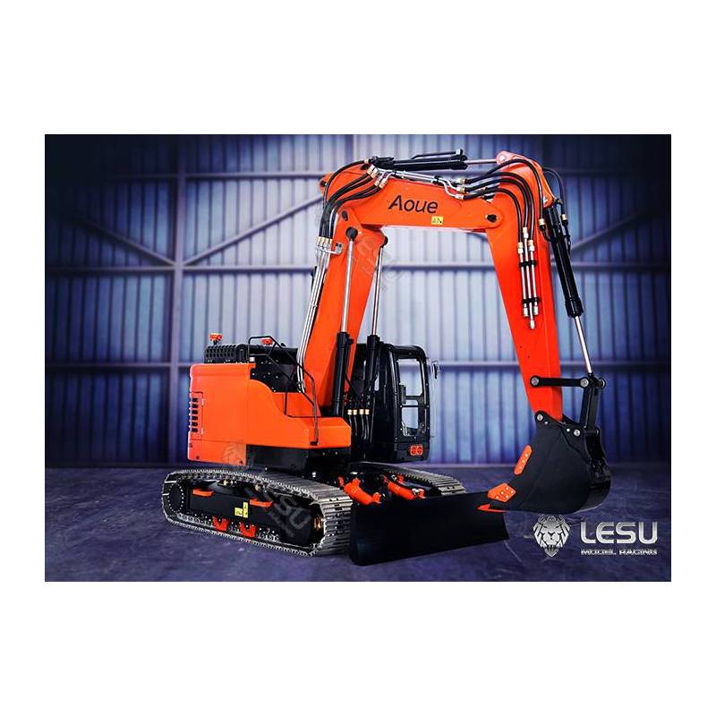 Compact RC ET26L 1/14 Hydraulic Excavator with variable angle boom by LESU