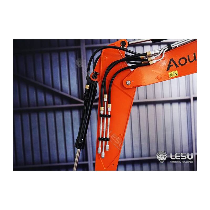 Compact RC ET26L 1/14 Hydraulic Excavator with variable angle boom by LESU
