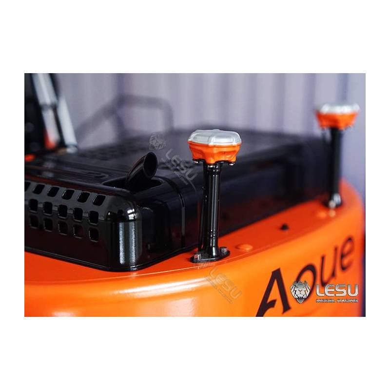 Compact RC ET26L 1/14 Hydraulic Excavator with variable angle boom by LESU