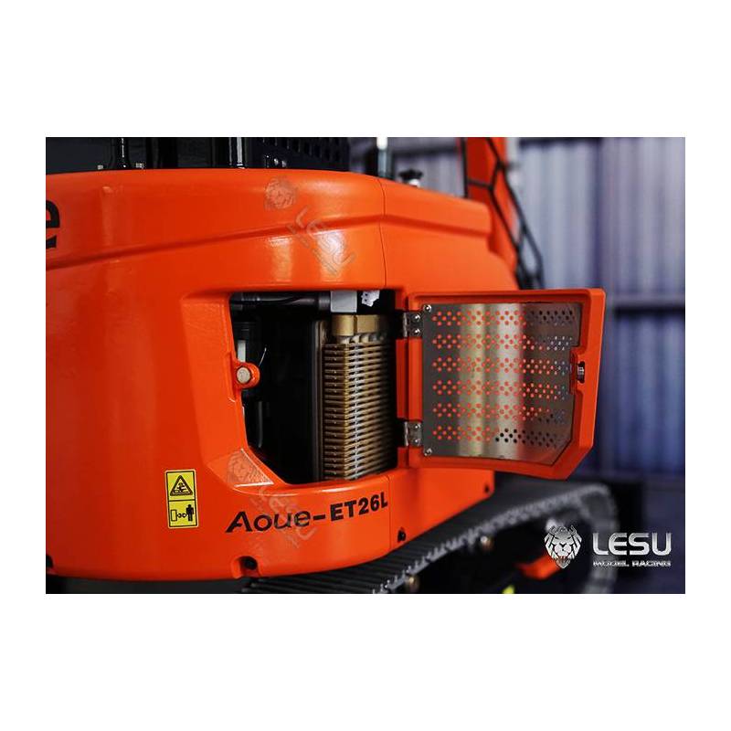 Compact RC ET26L 1/14 Hydraulic Excavator with variable angle boom by LESU