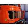Compact RC ET26L 1/14 Hydraulic Excavator with variable angle boom by LESU