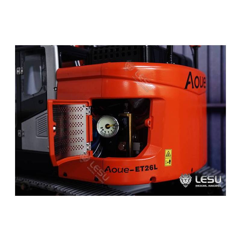 Compact RC ET26L 1/14 Hydraulic Excavator with variable angle boom by LESU