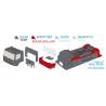 Tamiya 51654 Carrosserie Mercedes-Benz Actros MP4 Tankpool24 Racing 1/14